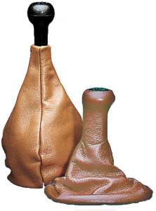 Performance Products® - Porsche® Leather Shift Boot, Brown, 4 Spd, 1976-1978 (924)