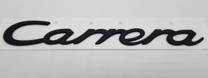 GENUINE PORSCHE - Porsche® Original Carrera Emblem, Black, 1984-1994