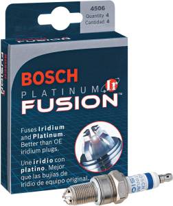 BOSCH - Porsche® Spark Plugs, Bosch Platinum, IRFusion, 1983-1993 (911/924/928/944/968)