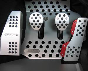 Performance Products® - Porsche® Aluminum Floorboard, Silver Non-Perforated, Left, 1989-1998 (964/993)
