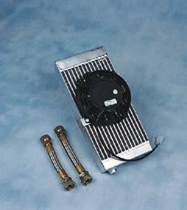 BILLY BOAT EXHAUST - Porsche® Oil Cooler Fan Kit for BBE Fender Cooler Only, 1965-2009