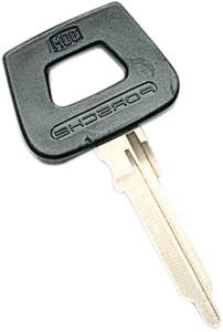 GENUINE PORSCHE - Porsche® Key Blank, Master Black, 1970-1989 (911/912E/914)