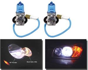Performance Products® - Porsche® Headlight 55 Watt H3 Super White Bulbs