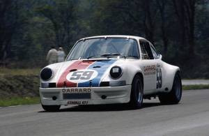 Performance Products® - Porsche® RSR Lime Rock / Peter Gregg Poster, 1973 (911)