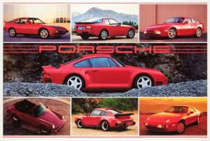 Performance Products® - Porsche® 944 Turbo, 944S, 928S4, 911 Turbo, 911 Cabriolet, 924S and 959 Poster