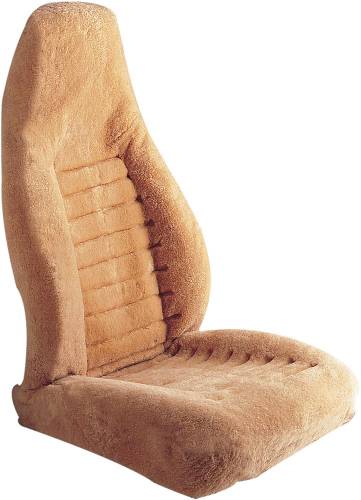 Performance Products® - Porsche® Seat Cover, 5 Star Hand-Sculptured Sheepskin,Hi-Back Seat, Electric, 1978-1984 (928)