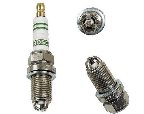 BOSCH - Porsche® Spark Plug, Bosch Super+ Triple Electrode FR5DTC, 1989-1998 (993®)