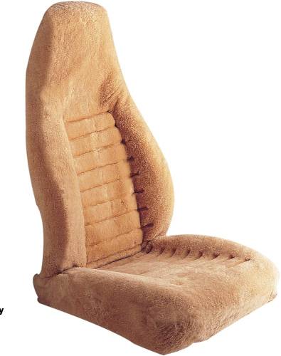 Performance Products® - Porsche® Seat Cover, 5 Star Hand-Sculptured Sheepskin,Hi-Back Seat, Non-Electric, 1978-1984 (928)