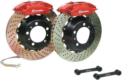 Performance Products® - Porsche® Big Brake Kit, Brembo GT, Rear 15"-4 Piston, Black, 1999-2008 (996/997)