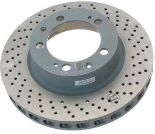 Performance Products® - Porsche® Brake Rotor, Front, Driver Side, 2001-2012 (996/997)