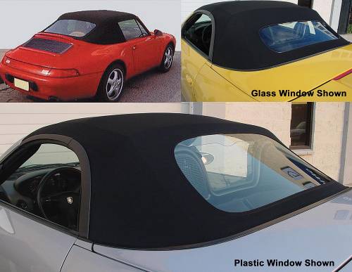 Performance Products® - Porsche® Cabriolet Tops, Indigo Top, With Glass Window Defroster, 1997-2002