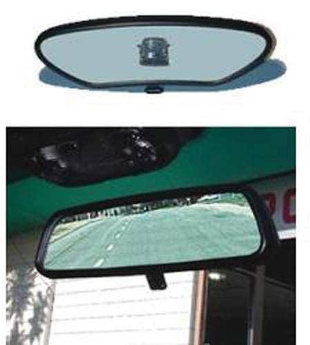 GENUINE PORSCHE - Porsche® Boxster/Cayman Interior Rear View Mirror, Satin Black, 1996-2013