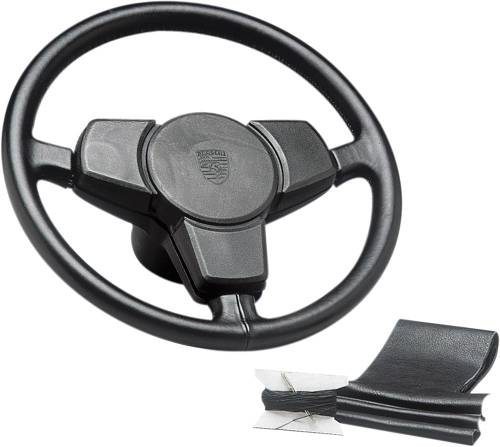 Performance Products® - Porsche® Steering Wheel, Re-Cover Kit, 4-Spoke With Airbag, Navy, 1990-1994 (911/944)