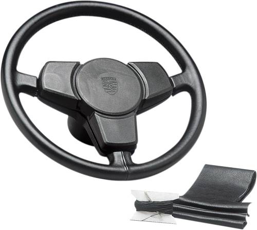 Performance Products® - Porsche® Brown 3-Spoke Steering Wheel Cover, 1975-1985 (911/912E/930)