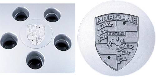 GENUINE PORSCHE - Porsche® Genuine Flush Wheel Centers