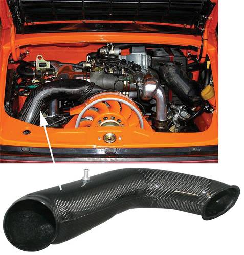 DANSK - Porsche® Carbon Fiber Heater Duct, 1989-1993 (911/964)