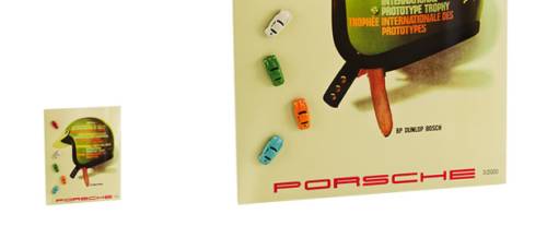 GENUINE PORSCHE - Porsche® Magnetic Board With 5 magnetic cars