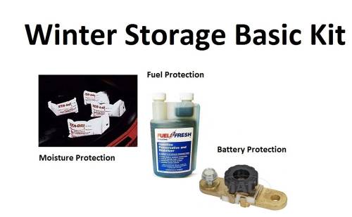 Performance Products® - Porsche® Winter Storage Protection Kit, Standard With Side Post Battery