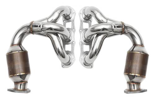 Performance Products® - Porsche® Sport Headers With Cell HJS Sport Cats, Carrera, 200 (991)