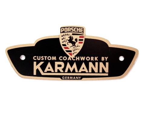 Performance Products® - Porsche® Karmann Badge Coupe & Cabriolet, 1955-1965 (356)