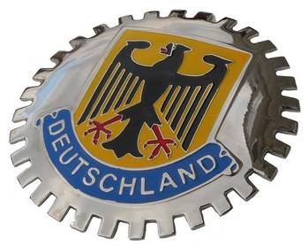 Performance Products® - Germany Eagle Grille Badge, 3-3/4"
